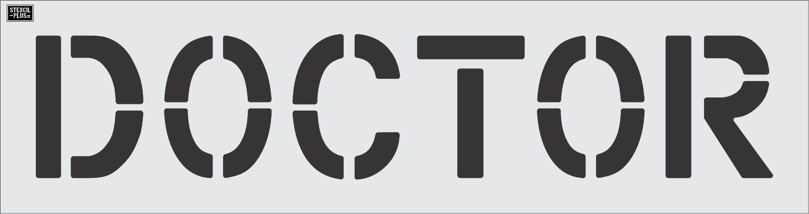 12" DOCTOR- Pavement Marking Stencil
