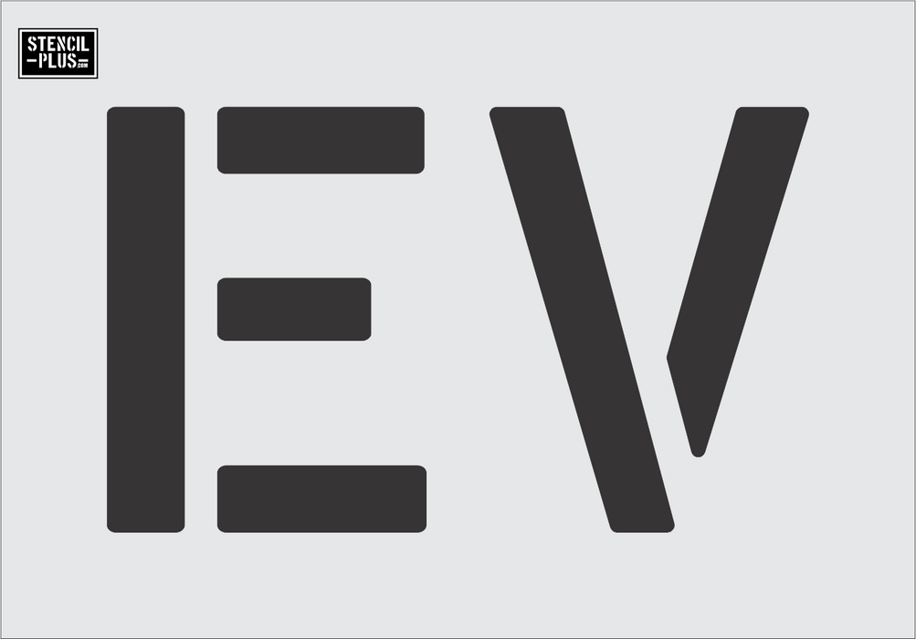 12" EV- Pavement Marking Stencil