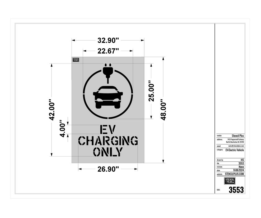 42 EV CHARGING SYMBOL Pavement Marking Stencil Stencil Plus 42-ev-charging-symbol-pavement-marking-stencil-stencil-plus