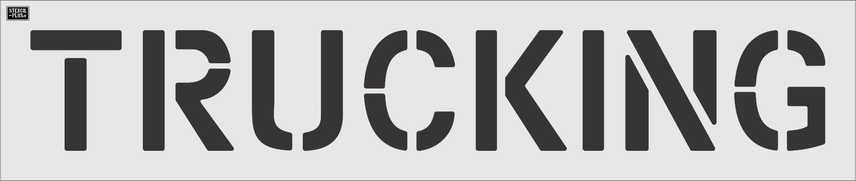 12" TRUCKING- Pavement Marking Stencil