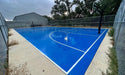 Stencil Plus Field Stencils Complete Basketball Stencil 12' Court Kit w/ Key and 3 point Arch Athletic Marking Track & Field stencil