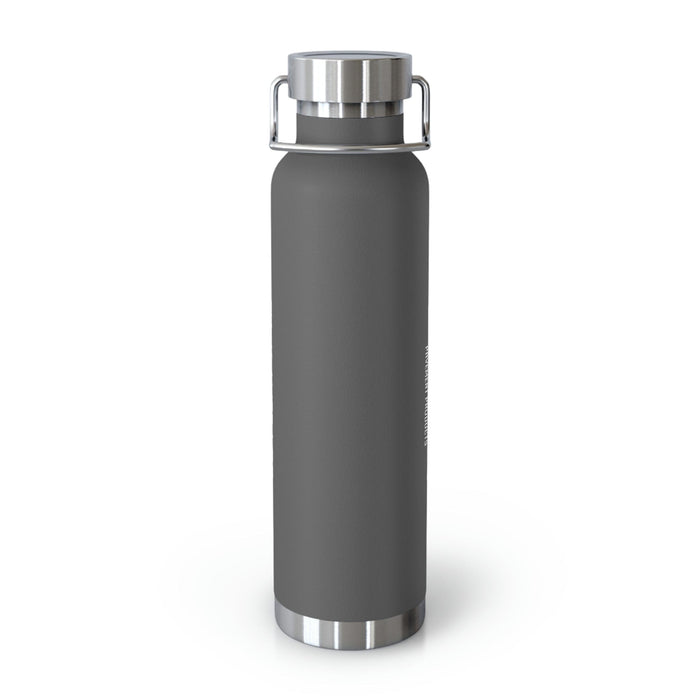 Stencil Plus Mug Grey / 22oz "F*ck Avergage, Be Legendary" - Copper Vacuum Insulated Bottle, 22oz