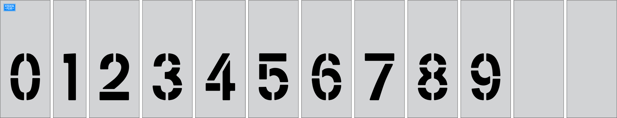 Number Kits — Stencil Plus