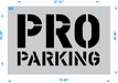 Stencil Plus Retail Chains Lowe's PRO Parking