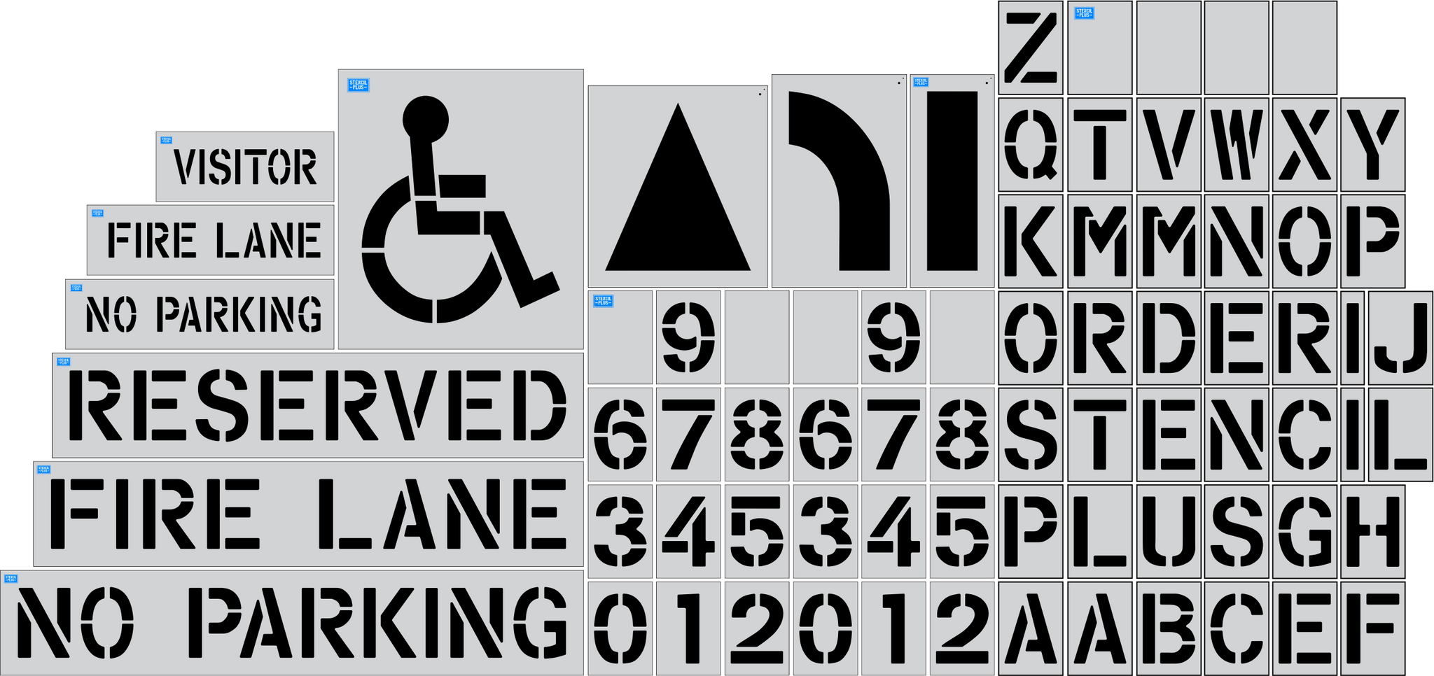 VISITORS Stencils — Stencil Plus