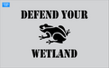 Stencil Plus Storm Drain .010 Storm Drain Stencil - Defend Your-Frog Image-Wetland