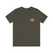 Stencil Plus T-Shirt Army / S Eat Sleep Stencil Repeat - Unisex Jersey Short Sleeve Tee