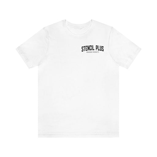 Stencil Plus T-Shirt White / S Stencil Plus I'd Tamp That Short Sleeve Tee