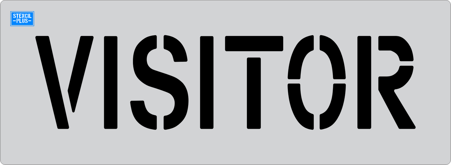 VISITORS Stencils — Stencil Plus